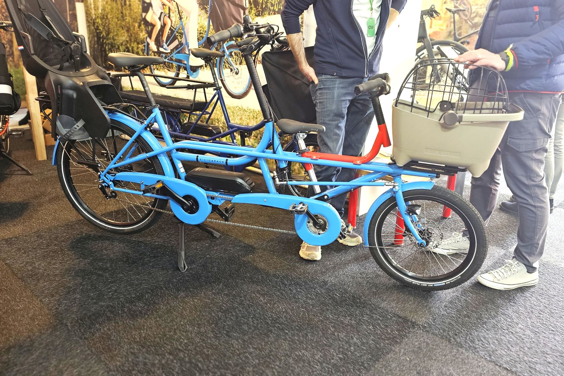 Vélo Tandem électrique Bicicapace