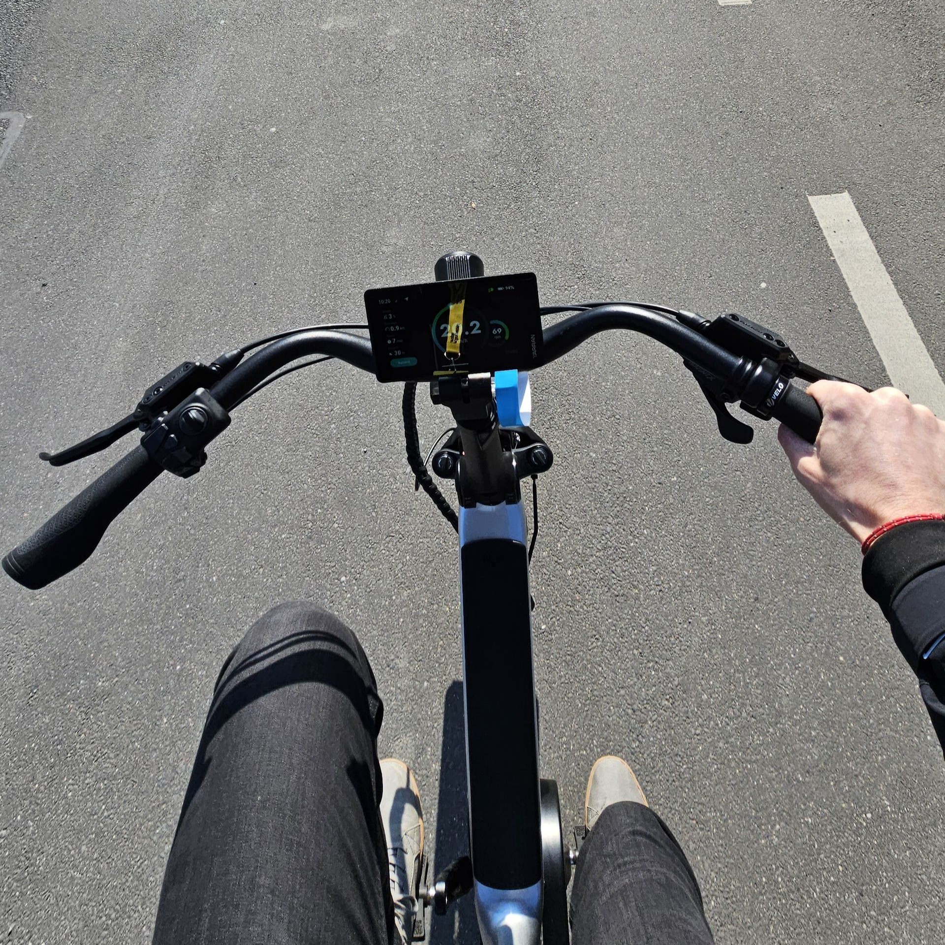 Vélo électrique Test Tarran L1 conduite