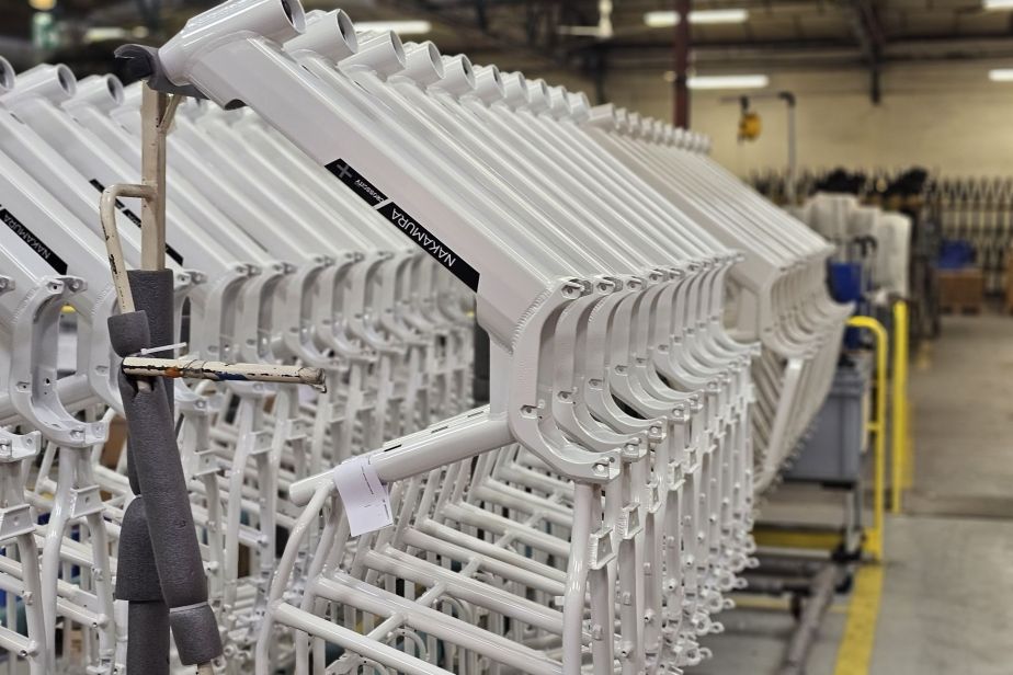 Usine MFC vélos Intersport cadres