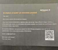 Arnaque Amazon Free gift