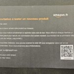 « Invitation à tester un nouveau produit » Amazon : attention à cette arnaque qui refait surface « Invitation à tester un nouveau produit » Amazon : attention à cette arnaque qui refait surface