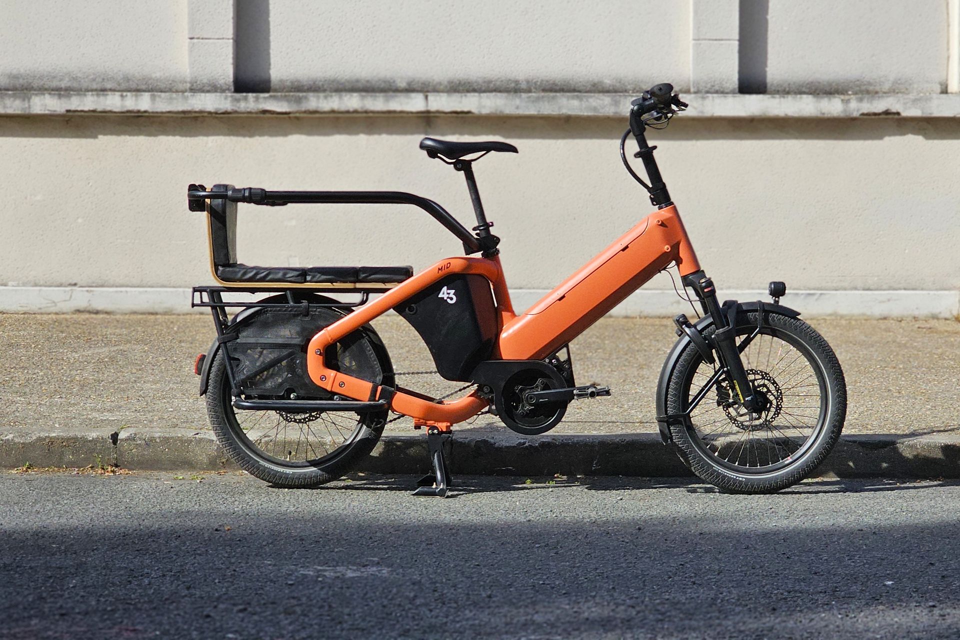 Bike43 Mid vélo cargo électrique midtail