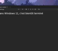 Le Bloc-notes dans Windows 11