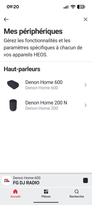 Denon Home 600 // Source : Sylvain Pichot - Frandroid