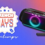 JBL PartyBox On-The-Go 2 : cette enceinte festive et nomade livrée avec un micro pour vos soirées karaoké chute sous les 300 € pendant les French Days JBL PartyBox On-The-Go 2 : cette enceinte festive et nomade livrée avec un micro pour vos soirées karaoké chute sous les 300 € pendant les French Days