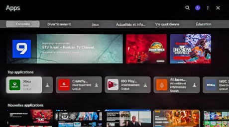 LG OLED77C6 // Source : Sylvain Pichot - Frandroid