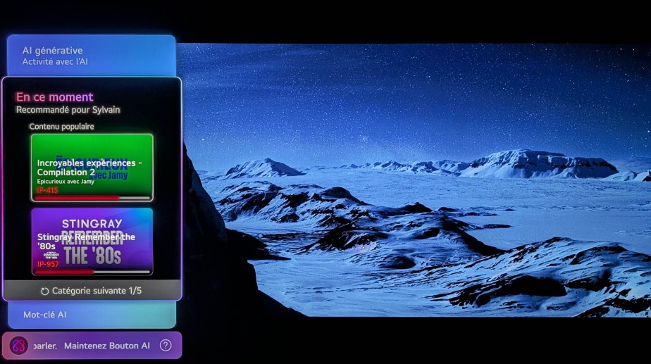 LG OLED77C6 // Source : Sylvain Pichot - Frandroid