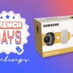 Pour les French Days 2026, le pack avec une Samsung Galaxy Watch 8 Classic et une batterie externe 10 000 mAh est bradé à -130 € Pour les French Days 2026, le pack avec une Samsung Galaxy Watch 8 Classic et une batterie externe 10 000 mAh est bradé à -130 €