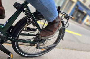 Selle Jallot vélo biplace reposes-pieds