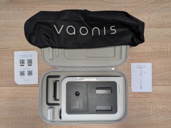 Le Vaonis Hestia avec tous ses accessoires