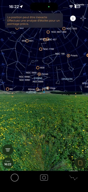 La carte interactive