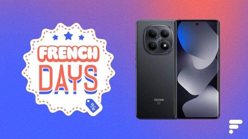 L’excellent Xiaomi Redmi Note 15 5G revient à un super prix pendant les French Days de la rentrée