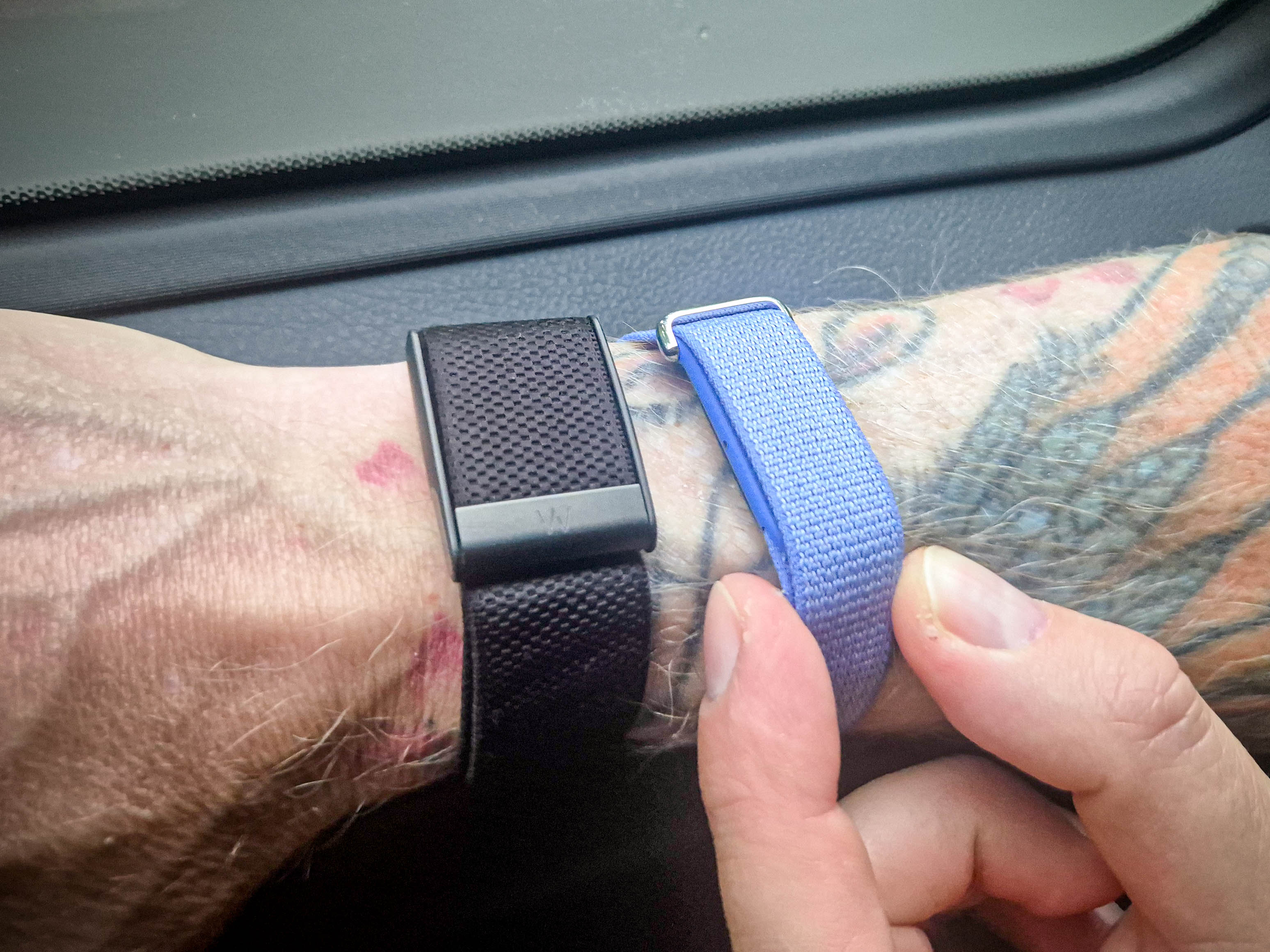 Le Whoop et le Google Fitbit Air