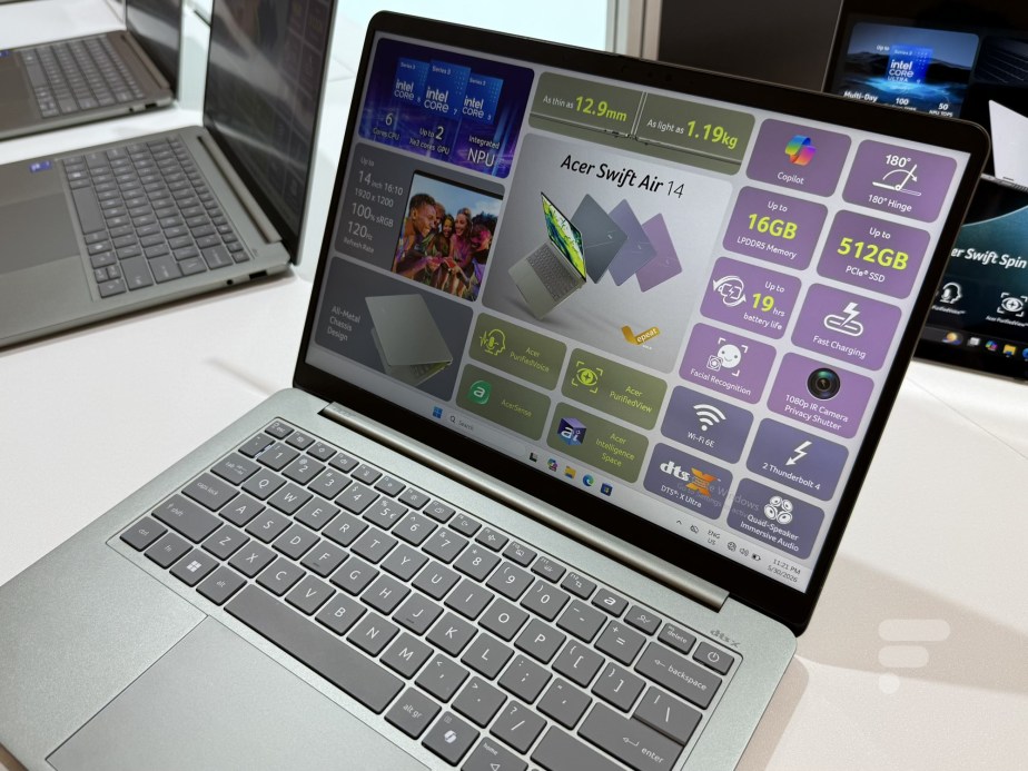 Acer Swift Air 14 // Source : Frandroid