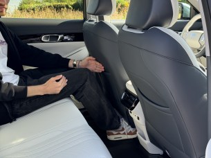 Essai Geely E5 // Source : Paul-Émile CASSORET pour Frandroid