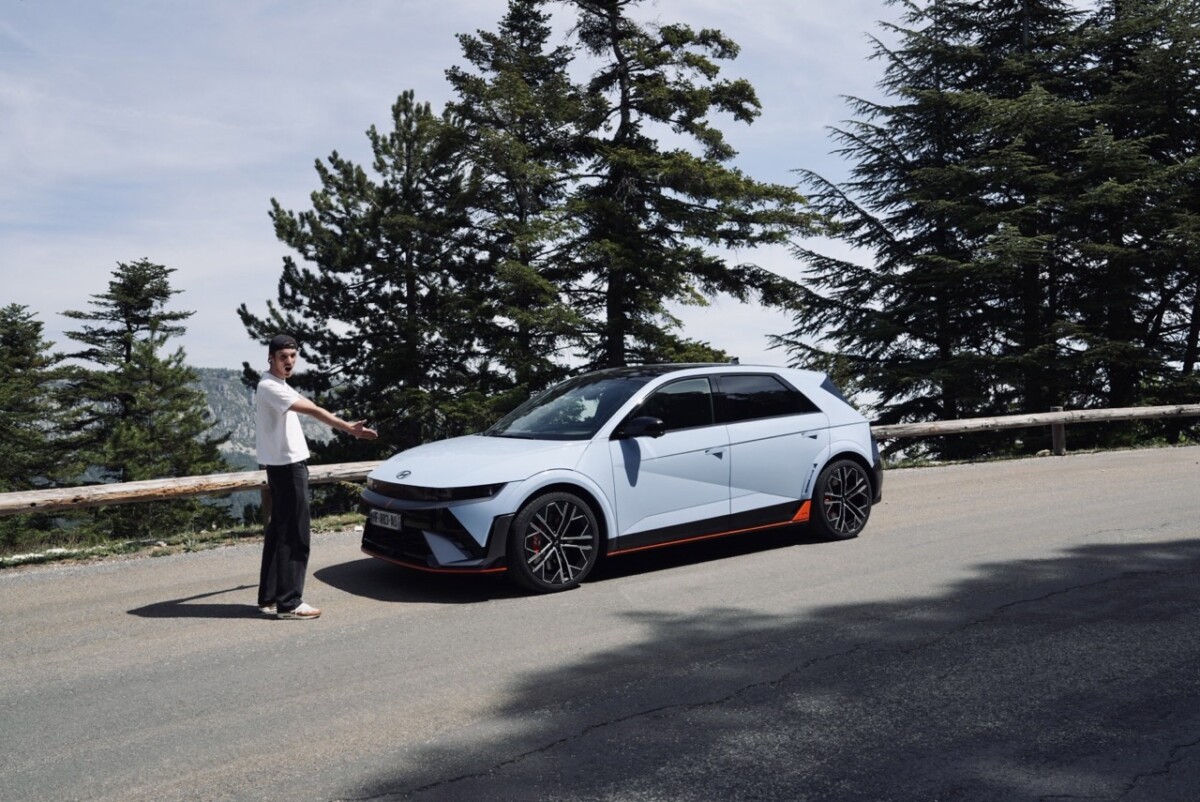 Essai Hyundai Ioniq 5 N // Source : Cassandra Césaire-Gédéon Essai Hyundai Ioniq 5 N // Source : Cassandra Césaire-Gédéon