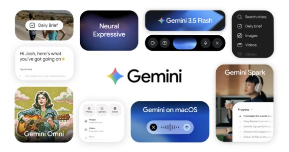 Un petit résumé des nouveautés Gemini présentées pendant la Google I/O 2026. // Source : Google Un petit résumé des nouveautés Gemini présentées pendant la Google I/O 2026. // Source : Google