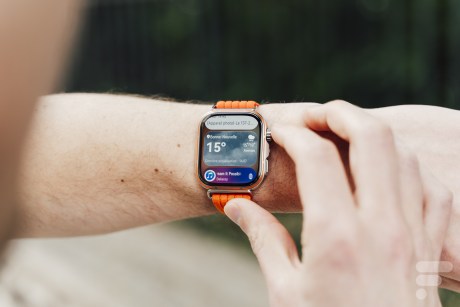 La Huawei Watch Fit 5 Pro // Source : Chloé Pertuis - Frandroid