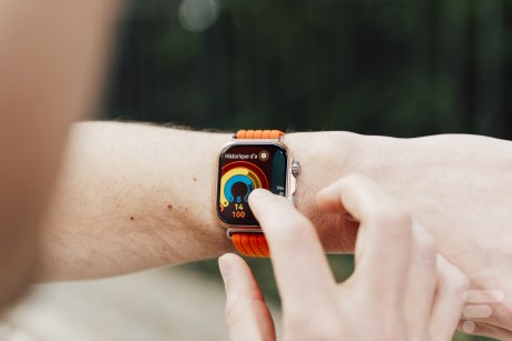 La Huawei Watch Fit 5 Pro // Source : Chloé Pertuis - Frandroid