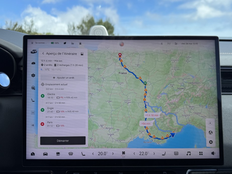 Essai Zeekr 001 en France // Source : Paul-Emile CASSORET pour Frandroid