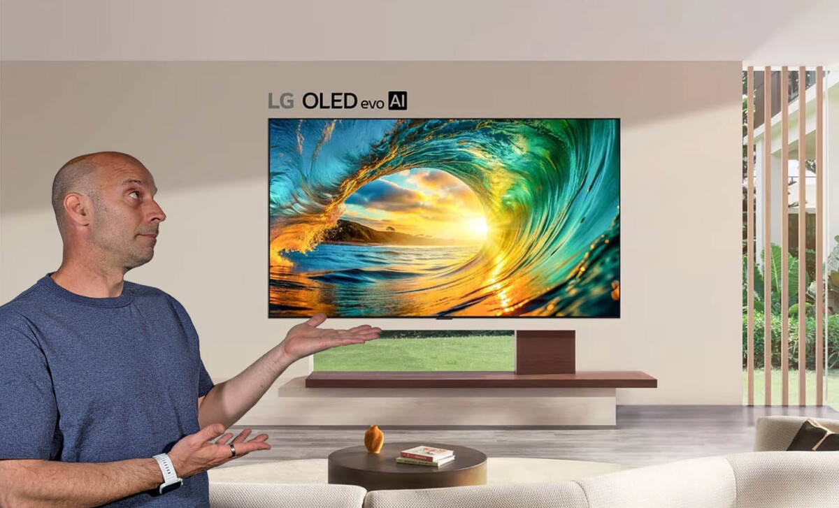 Test TV LG 65C6 // Source : Frandroid Test TV LG 65C6 // Source : Frandroid