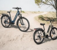 Les vélos électriques Nakamura Crossover V et XV 2026. // Source : Intersport/IA