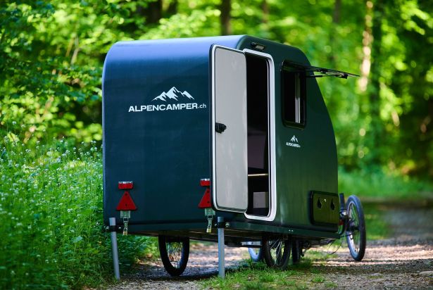 Remorque vélo caravane Alpencamper ECO