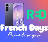 Samsung Galaxy S26 RED by SFR French Days Printemps 2026
