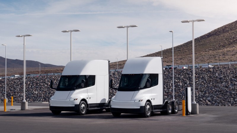 Voici le prix en France des bornes de recharge Tesla pour camion électrique à la puissance démentielle