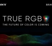 Affiche True RGB de Sony // Source : Sony