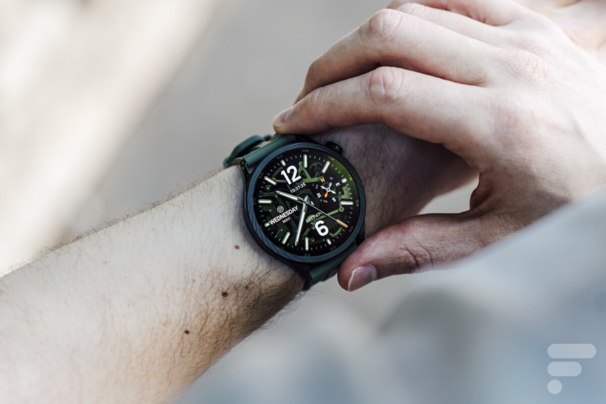 La Xiaomi Watch S5 // Source : Chloé Pertuis - Frandroid La Xiaomi Watch S5 // Source : Chloé Pertuis - Frandroid