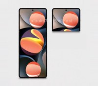 Rendu basé sur un brevet Huawei d'un nouveau format de smartphone pliable. // Source : PostFast et xleaks7