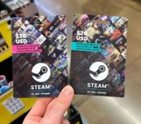 cartes cadeaux Steam