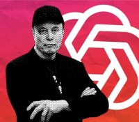 Elon Musk vs OpenAI // Source : Montage Frandroid