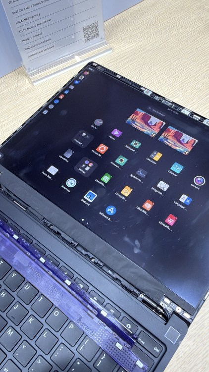 Framework Laptop 13 Pro sous Linux // Source : Frandroid