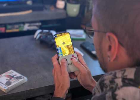Mario Kart DS avec la GameSir Pokect Taco // Source : Frandroid