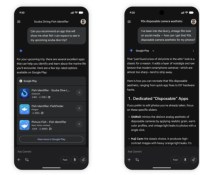 Google Play Store dans Gemini // Source : Google