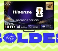 Hisense 65U7S Pro soldes d&rsquo;été 2026