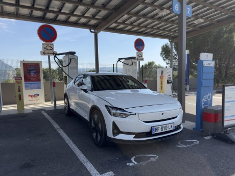 Essai 1000 km en Polestar 2 // Source : Paul-Émile CASSORET pour Frandroid