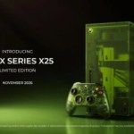 Xbox Series X25 : la Series X devient verte translucide pour fêter les 25 ans de la marque