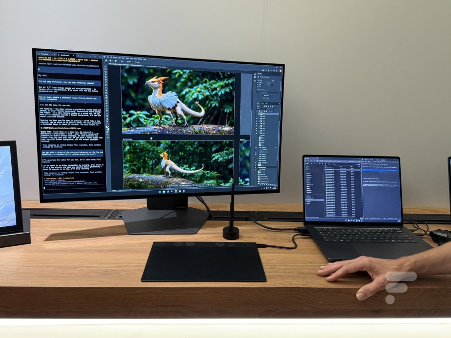 Les premières démos des PC Nvidia RTX Spark // Source : Frandroid