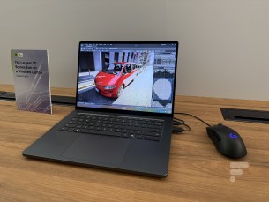 Les premières démos des PC Nvidia RTX Spark // Source : Frandroid