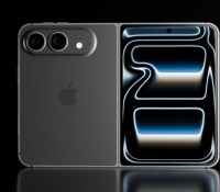 Rendu de l'iPhone Fold (iPhone Ultra) // Source : Frandroid avec le modèle 3D de Ranguel