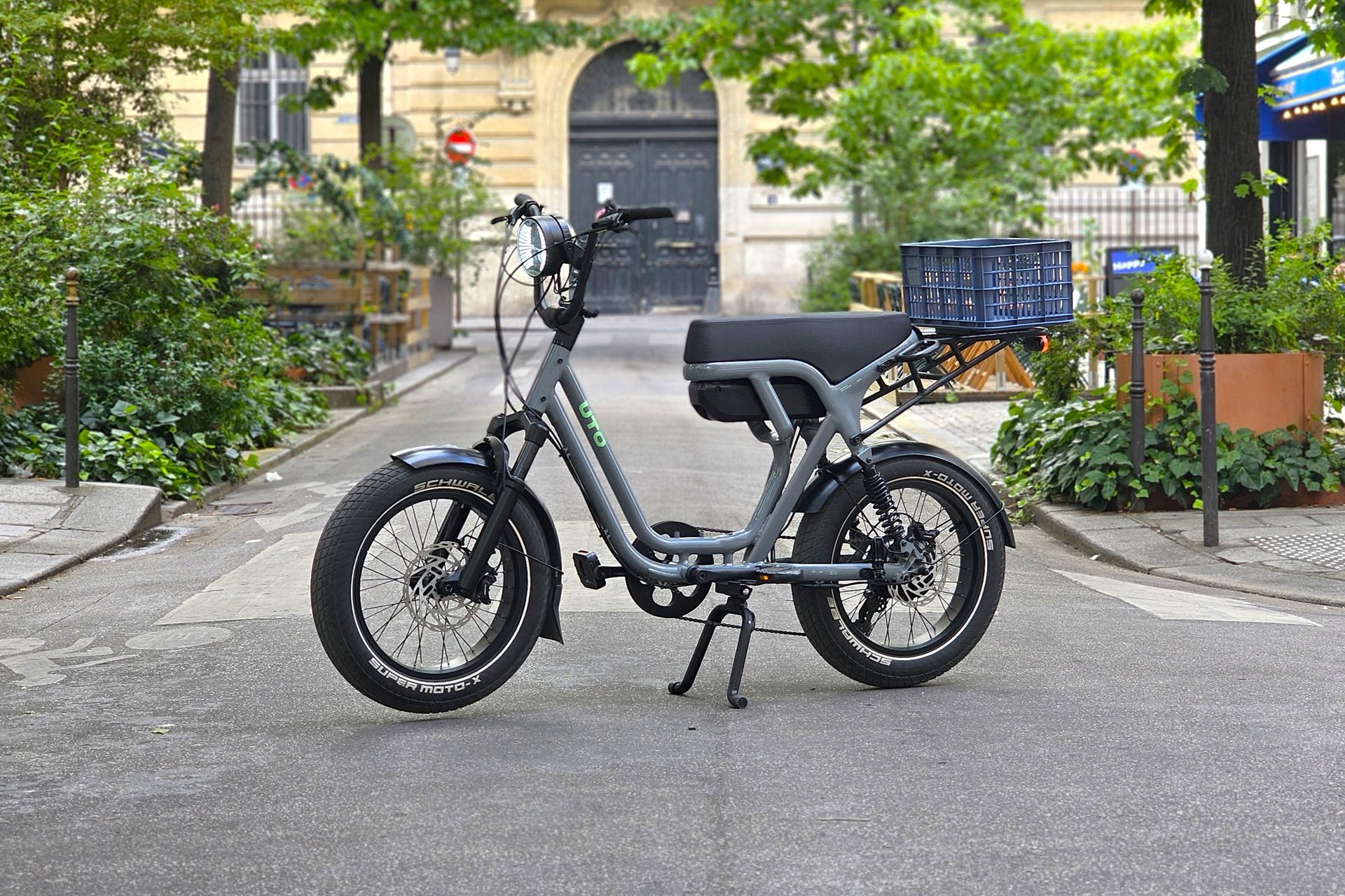 UTO OG200 test vélo cargo fatbike biplace électrique
