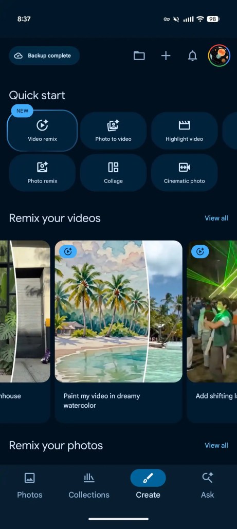 Google-Photos-bottom-bar-old
