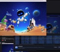 L'exclu PS5 Astro Bot lancé sur un PC via SharpEmu (le jeu plante juste après). // Source :  RSantila via TechDroider