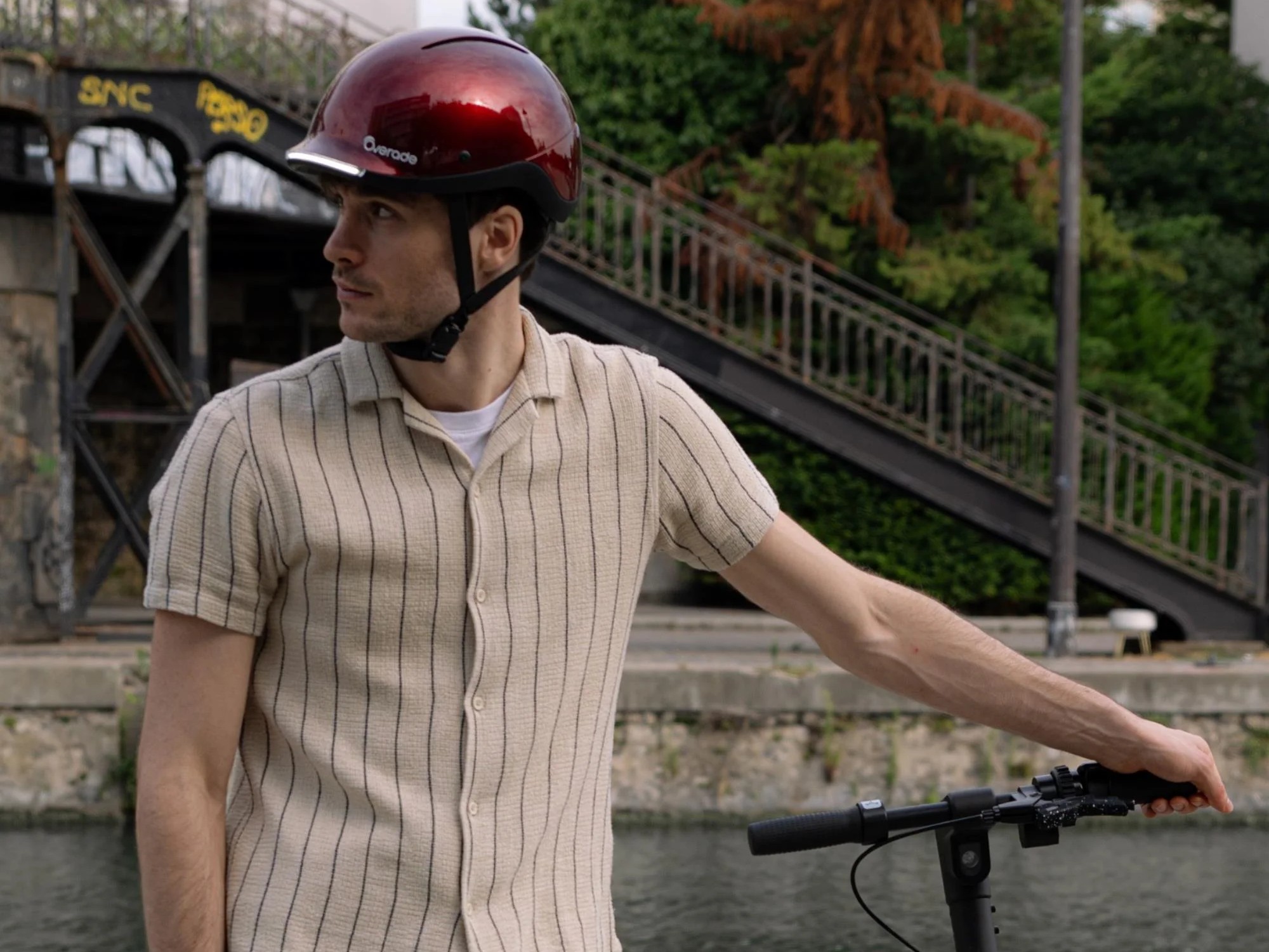 Casque trottinette vélo électrique