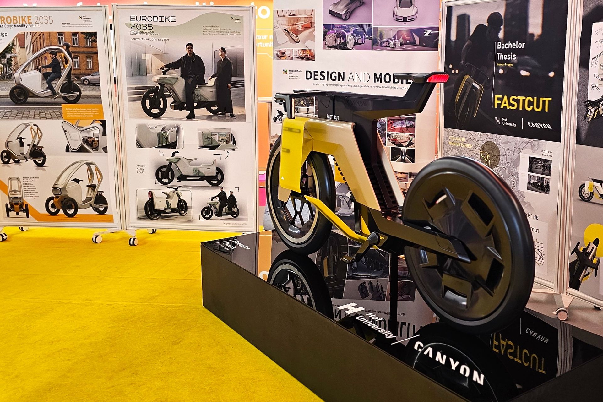Concepts vélo cargo 2035 Eurobike