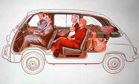 Fiat 600 Multipla // Source : Fiat