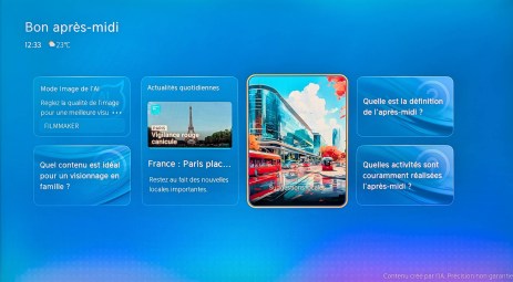 Hisense 65UR8S // Source : Sylvain Pichot - Frandroid